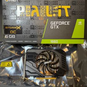 Palit GeForce GTX 1660 StormX OC 本体と箱のみ