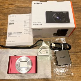SONY Cyber-shot DSC-WX500 コンデジ レッド