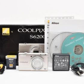 ニコン COOLPIX S6200 コンパクトデジタルカメラ シルバー