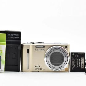 ★美品★ パナソニック PANASONIC LUMIX DMC-TZ10 ゴールド 《SDカード付き》#2437