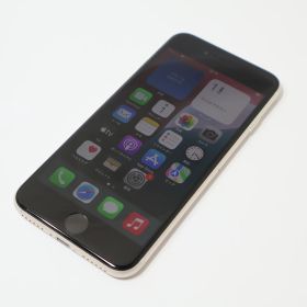 iPhone SE3 MMYD3J/A A2782 64GB スターライト BAT86% SIMフリー au判定〇 アクティベーションロックOFF 良品 Apple アップル