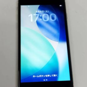 【SIMフリー】iPhone SE 第3世代/A2782/64GB/スターライト〈MMYD3J/A〉バッテリー84％