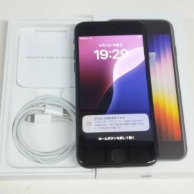 【SIMフリー】iPhone SE 第3世代/A2782/64GB/ミッドナイト〈MMYC3J/A〉(3)