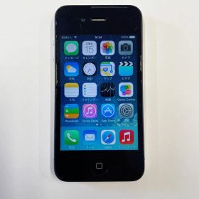 ジャンク品 iPhone4 32GB Apple ￼ブラック