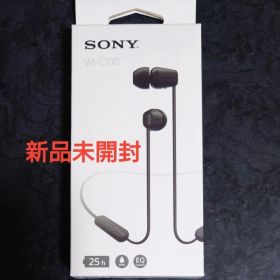 【新品未開封】ワイヤレスステレオヘッドセット WI-C100（B） ブラック