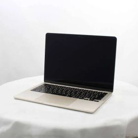 ソフマップ 〔中古品〕 MacBook Air 13.6-inch Early-2024 MRXU3J／A Apple M3 8コアCPU_10コアGPU 8GB SSD512GB スターライト 〔26.3 Tahoe〕【377】