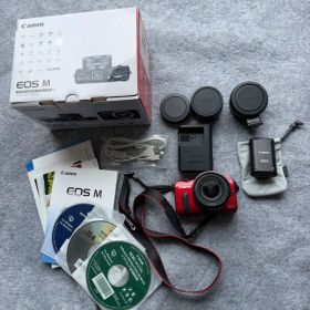 Canon EOS M レッド ミラーレス一眼 本体
