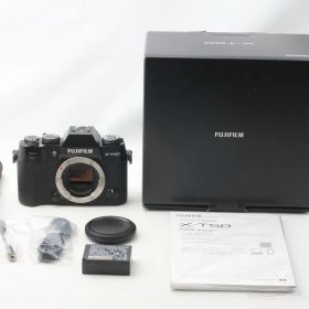 フジフィルム FUJIFILM X-T50 ボディ ブラック 僅か9756ショット 付属品満載 元箱◇51200