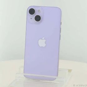 ソフマップ 〔中古品〕 iPhone14 128GB パープル MPUY3J／A SIMフリー【198】