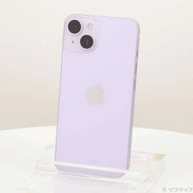 ソフマップ 〔中古品〕 iPhone14 128GB パープル MPUY3J／A SIMフリー【258】