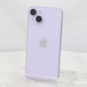 ソフマップ 〔中古品〕 iPhone14 128GB パープル MPUY3J／A SIMフリー【349】