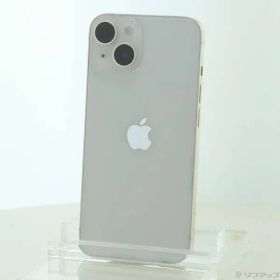 ソフマップ 〔中古品〕 iPhone14 128GB スターライト MPUQ3J／A SIMフリー【295】