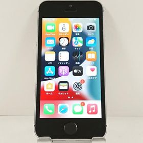 iPhoneSE 16GB SIMフリー スペースグレイ 送料無料 即決 本体 c21157