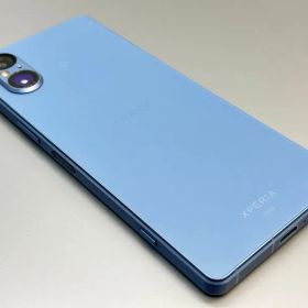 【中古】SOG12 Xperia 5 V【訳あり 利用制限○】 SIMフリー ブルー au エーユー エクスペリア ソニー・エリクソン D214403-スマートホン スマートフォン スマホ 携帯電話 白ロム 本体 格安