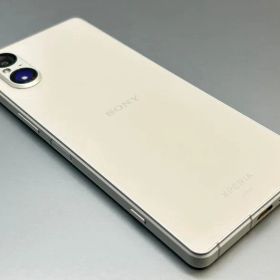 【中古】SOG12 Xperia 5 V【訳あり 利用制限○】 SIMフリー プラチナシルバー au エーユー エクスペリア ソニー・エリクソン D186171-スマートホン スマートフォン スマホ 携帯電話 白ロム 本体 格安