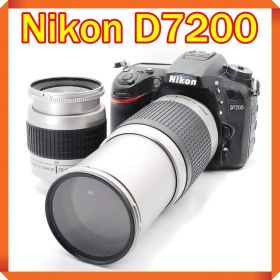 ✨ Nikon D7200 一眼レフ スマホ転送 ダブルレンズセット ニコン