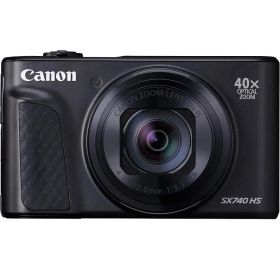 【新品】Canon コンパクトデジタルカメラ PowerShot SX740 HS ブラック 光学40倍ズーム/4K動画/Wi-Fi対応 PSSX740HSBK デジタルカメラ デジカメ