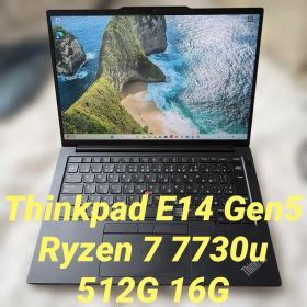 Thinkpad E14 Gen5 Ryzen7 7730u 16G 512G