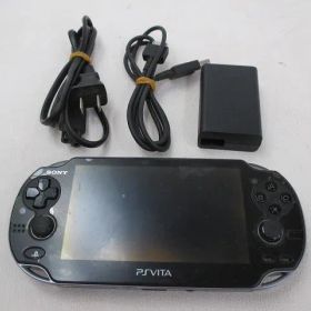 中古品 ゲーム PS Vita 本体 PCH-1100 ブラック 動作品 本体のみ 充電器付き