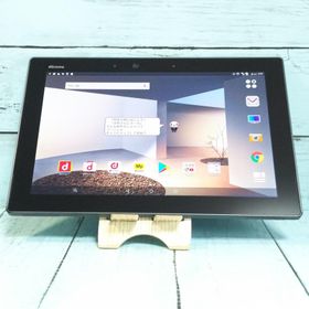 docomo arrows Tab F-02K Black ブラック 本体 白ロム SIMロック解除済み SIMフリー 706918