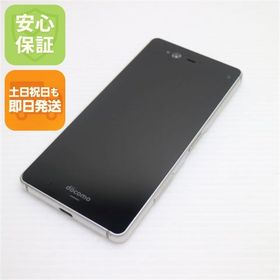 安心保証 美品 F-01K arrows NX ホワイト 本体 白ロム