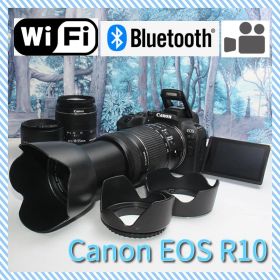 ✨高性能ミラーレス機✨Canon EOS R10 トリプルレンズ✨