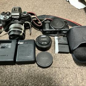 Canon EOS M5 & EOS M 初代 ＋ レンズ2本一式セット