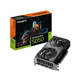 (中古)GIGABYTE GeForce RTX 5050 WINDFORCE OC 8G GV-N5050WF2OC-8GD(344-ud)