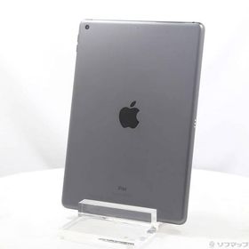 〔中古〕Apple(アップル) iPad 第7世代 32GB スペースグレイ MW742J／A Wi-Fi〔258-ud〕