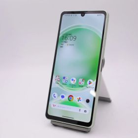 【中古】 訳あり SIMフリー AQUOS sense8 SHG11 128GB ペールグリーン #5567