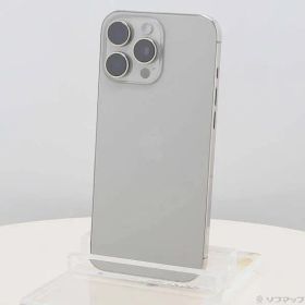 ソフマップ 〔中古品〕 iPhone16 Pro Max 512GB ナチュラルチタニウム NYWP3J／A SIMフリー【377】