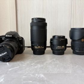 NIKON D5600 デジタル一眼レフカメラ 複数レンズ付属