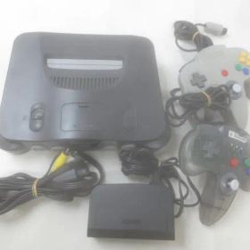ゲーム NINTENDO 64 本体 動作品 NUS-001 コントローラー 周辺機器付き 中古品