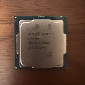 Intel Core i7-8700 CPU 本体