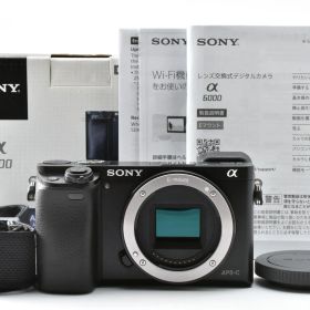 《ジャンク》 SONY ソニー α6000 ILCE-6000 ミラーレス一眼カメラ #C260626-09