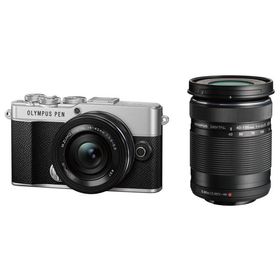 オリンパス デジタル一眼カメラ OLYMPUS PEN E-P7 EZダブルズームキット [シルバー]