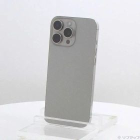 ソフマップ 〔中古品〕 iPhone16 Pro Max 256GB ナチュラルチタニウム MYWK3J／A SIMフリー【262】