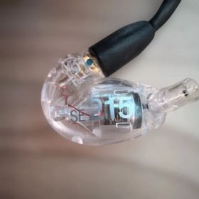SHURE SE215 有線イヤホン クリア