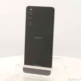 ソフマップ 〔中古品〕 Xperia 10 IV 128GB ブラック SO-52C docomo SIMフリー【198】