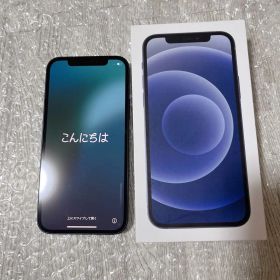 iPhone12 64GB ブラック MGHN3J/A SIMフリー