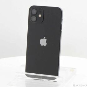 ソフマップ 〔中古品〕 iPhone12 64GB ブラック MGHN3J／A SIMフリー【198】