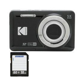 コンパクトデジタルカメラ PIXPRO ブラック FZ55BK2A + 32GB SDHCメモリカード 1セット
