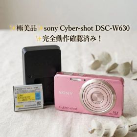 ✨極美品✨SONY Cyber-shot DSC-W630ピンク✨バッテリー新品