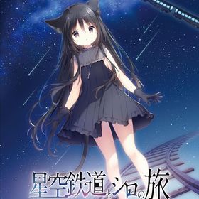 星空鉄道とシロの旅 限定版 しらたま氏による描き下ろしイラストを使用した二つ折り屏風 展開時A4サイズ Switch