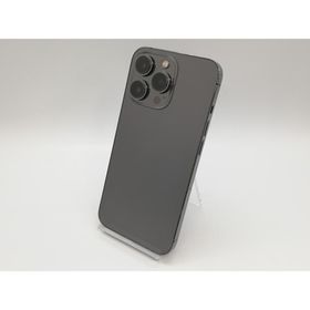 【中古】Apple SoftBank 【SIMフリー】 iPhone 13 Pro 128GB グラファイト MLUE3J/A【鹿児島中町】保証期間１ヶ月【ランクC】