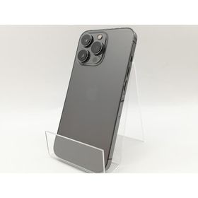 【中古】Apple SoftBank 【SIMフリー】 iPhone 13 Pro 128GB グラファイト MLUE3J/A【福岡筑紫】保証期間１ヶ月【ランクB】