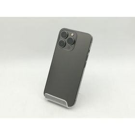 【中古】Apple docomo 【SIMフリー】 iPhone 13 Pro 128GB グラファイト MLUE3J/A【三宮センター】保証期間１ヶ月【ランクA】