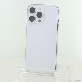 〔中古〕Apple(アップル) iPhone13 Pro 256GB シルバー NLUP3J／A SIMフリー〔377-ud〕
