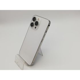 【中古】Apple au 【SIMフリー】 iPhone 13 Pro 256GB シルバー MLUP3J/A【大宮東口】保証期間１ヶ月【ランクC】