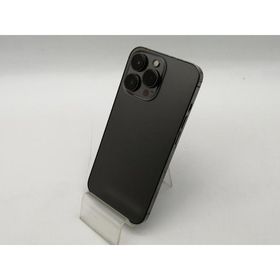 【中古】Apple SoftBank 【SIMフリー】 iPhone 13 Pro 256GB グラファイト MLUN3J/A【OSU301】保証期間１ヶ月【ランクC】